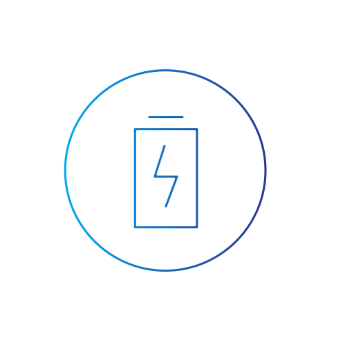 バッテリー Generic Gradient icon