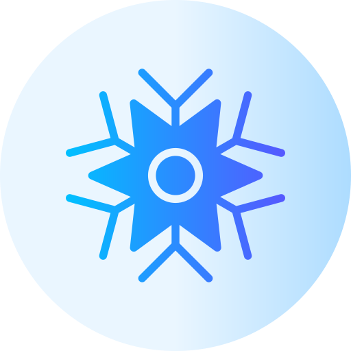 Snowflake Generic Flat Gradient icon