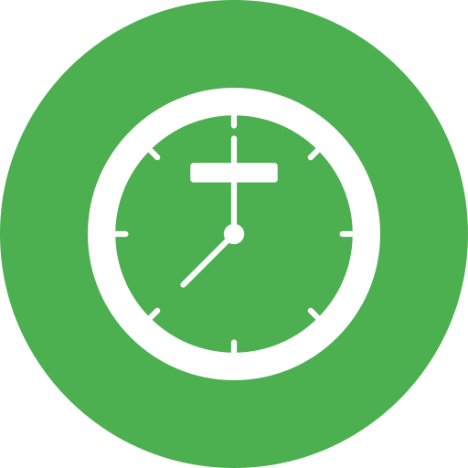 настенные часы Generic Flat иконка