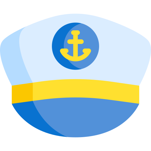 Captain cap Special Flat icon