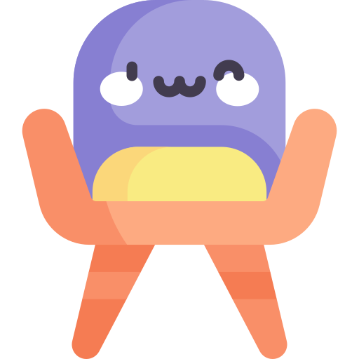 Armchair Kawaii Flat icon