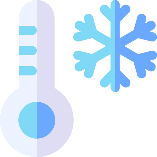 temperatura Basic Rounded Flat icona