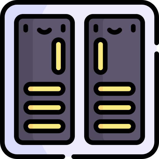 Шкафчики Kawaii Lineal color иконка