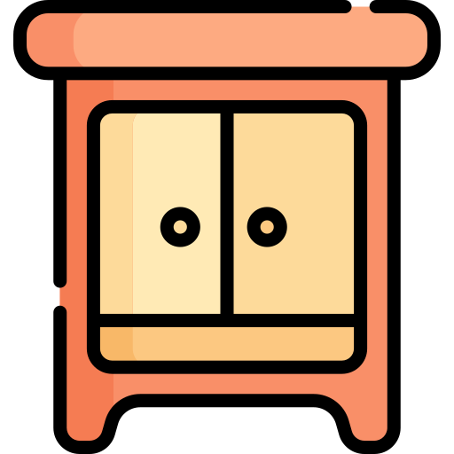 戸棚 Kawaii Lineal color icon