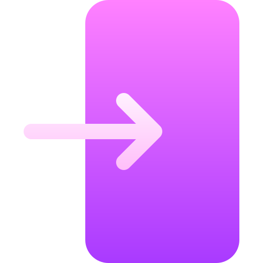 Enter Basic Gradient Gradient icon