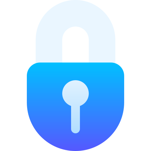 Lock Basic Gradient Gradient icon