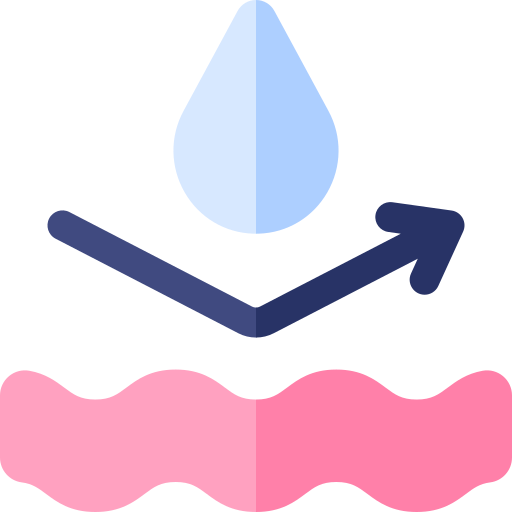 resistente al agua Basic Rounded Flat icono