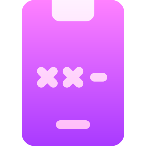 Smartphone Basic Gradient Gradient icon