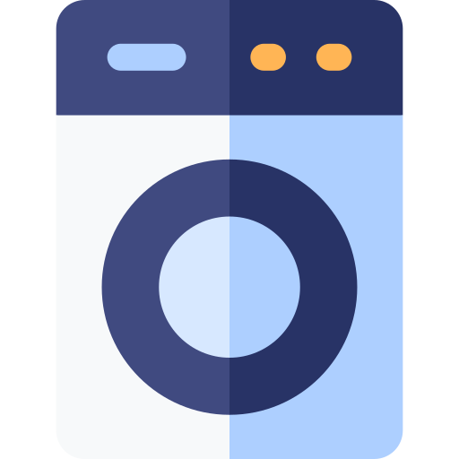 lavatrice Basic Rounded Flat icona