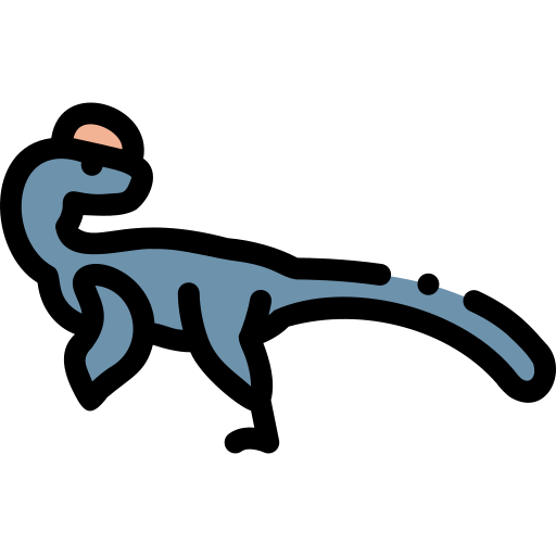 guanlong Detailed Rounded Lineal color icona