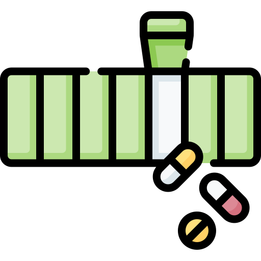 Pill Special Lineal color icon