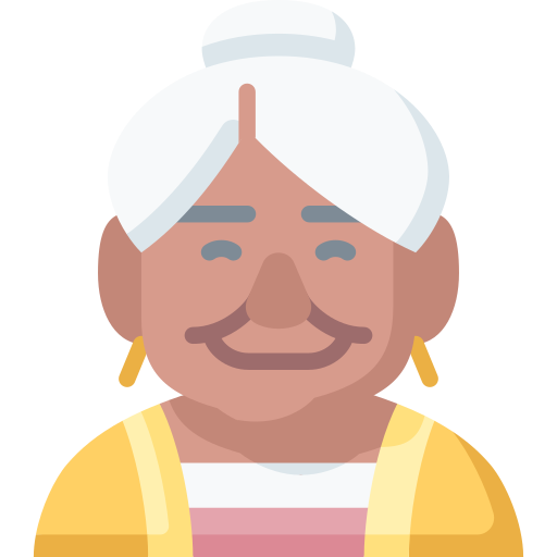 Старая женщина Special Flat иконка