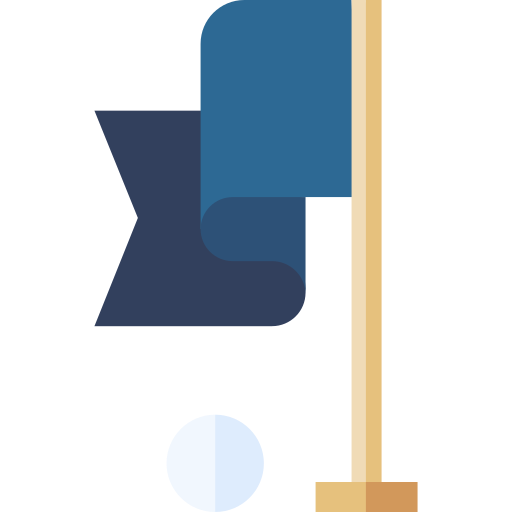 vlaggen Basic Straight Flat icoon