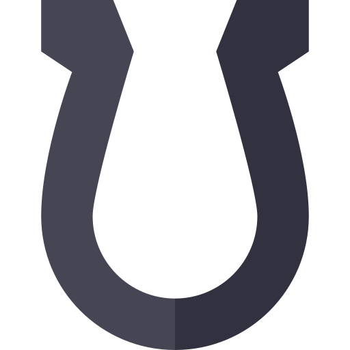 Horseshoe Basic Straight Flat icon