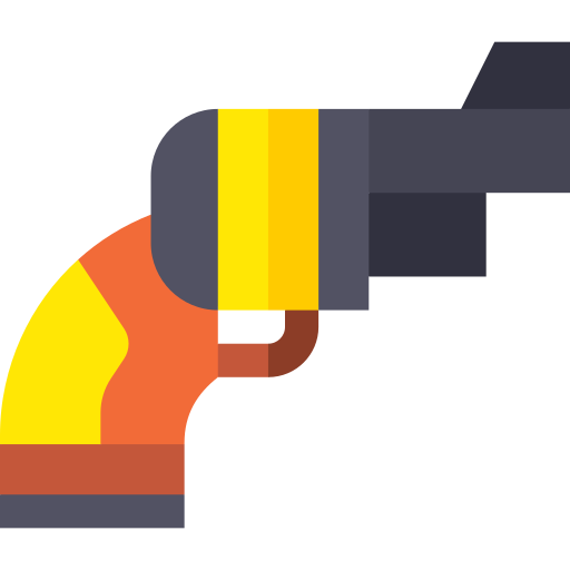 pistola Basic Straight Flat Ícone