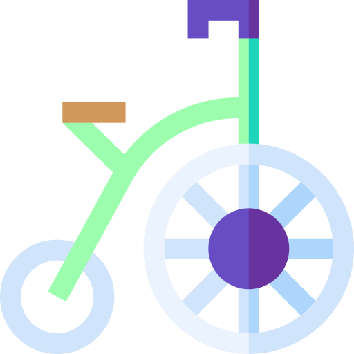 fahrrad Basic Straight Flat icon