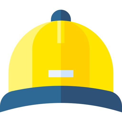 cappellino da baseball Basic Straight Flat icona