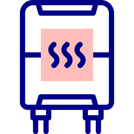 calentador de agua Detailed Mixed Lineal color icono