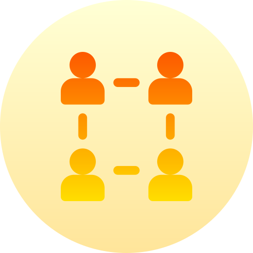 Community Basic Gradient Circular icon