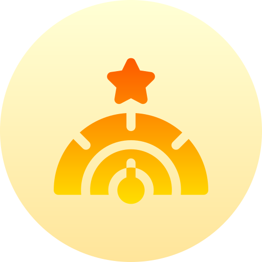rendimiento Basic Gradient Circular icono