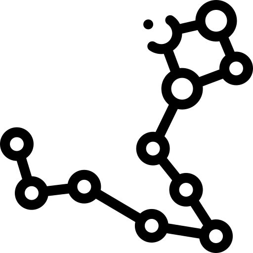 poissons Detailed Rounded Lineal Icône