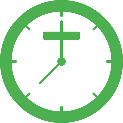 reloj de pared Generic Flat icono