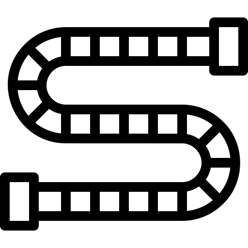 tuyau Detailed Mixed Lineal Icône