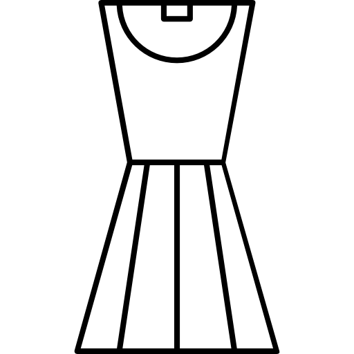 esquema del vestido  icono