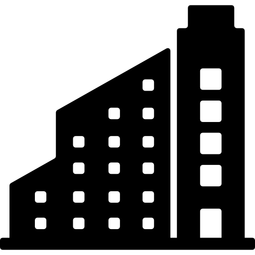 Modern buildings  icon
