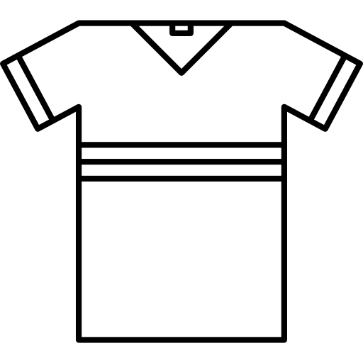 sportief t-shirt  icoon