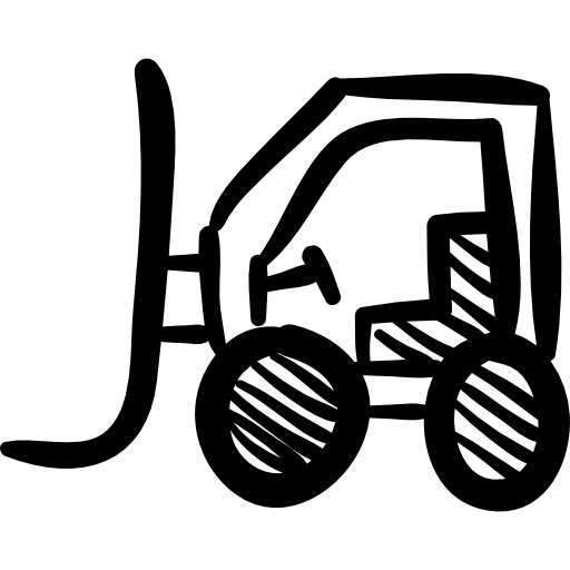 handgezeichneter kleiner transport des lastwagens Others Hand drawn detailed icon