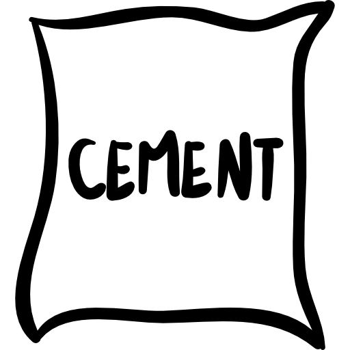 Cement bag hand drawn construction material Others Hand drawn detailed icon