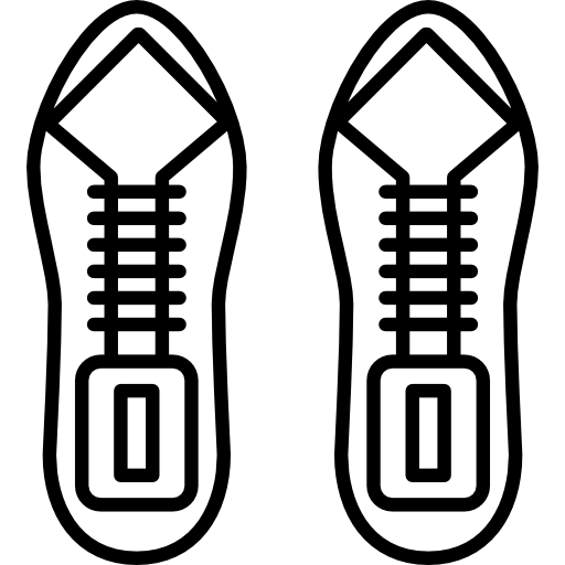 par de zapatos masculinos  icono