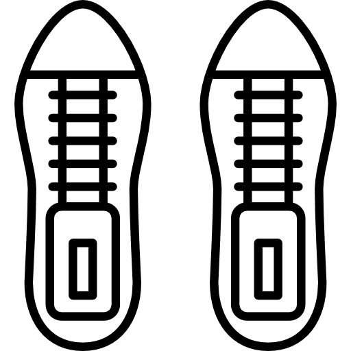 par de zapatos masculinos  icono