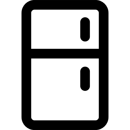 profilo del frigorifero  icona
