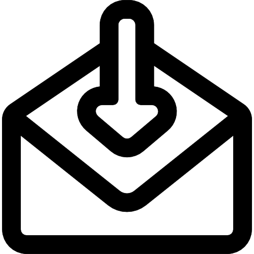 Схема интерфейса получения электронной почты  иконка
