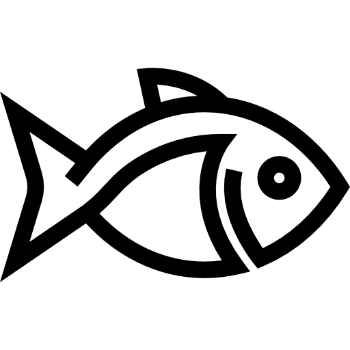 contorno di pesce  icona