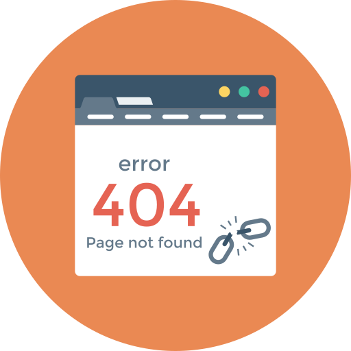 błąd 404 Dinosoft Circular ikona