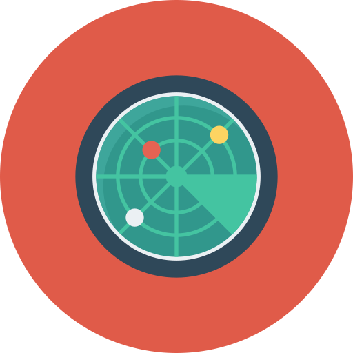 radar Dinosoft Circular ikona