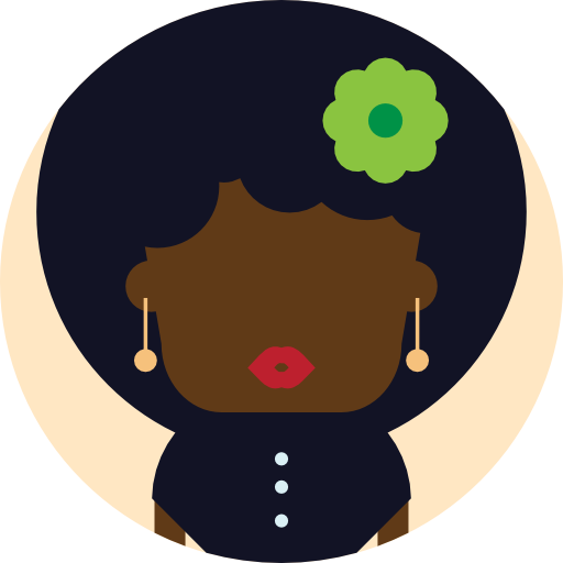 Afro Roundicons Premium Circle flat icon