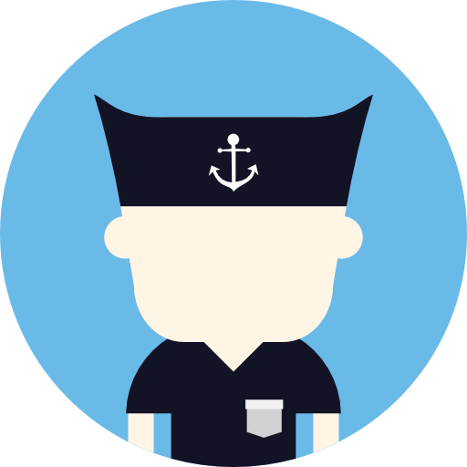 Sailor Roundicons Premium Circle flat icon