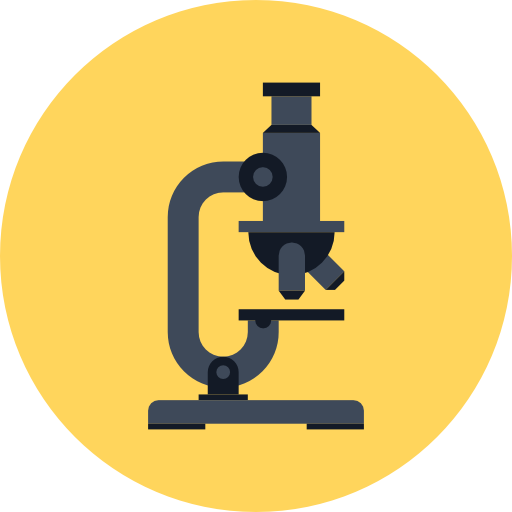 Microscope Maxim Basinski Premium Circular icon