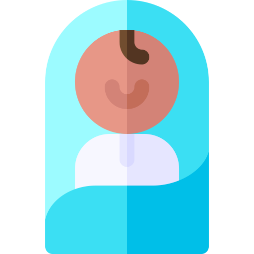 bebé Basic Rounded Flat icono