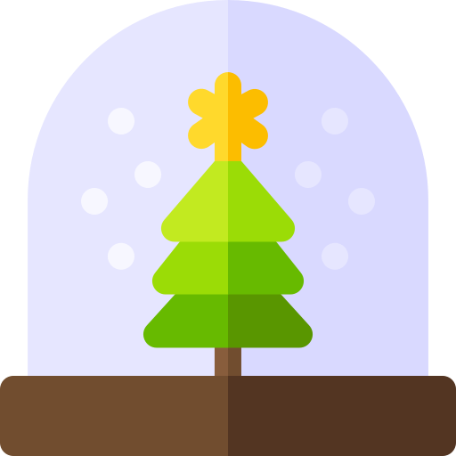 クリスマスボール Basic Rounded Flat icon