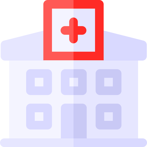 szpital Basic Rounded Flat ikona