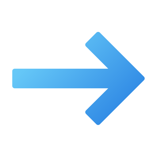 Right arrow Generic Flat Gradient icon