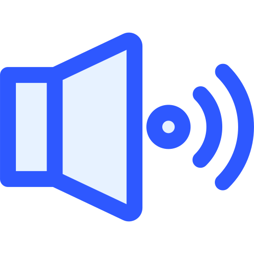 Audio Generic Blue icon
