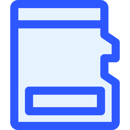 speicherkarte Generic Blue icon