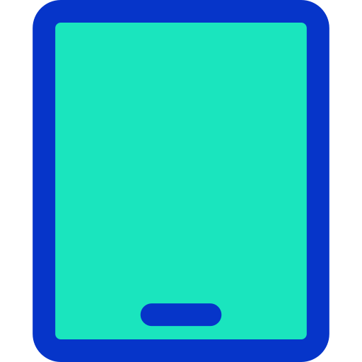 tablet Generic Outline Color icoon