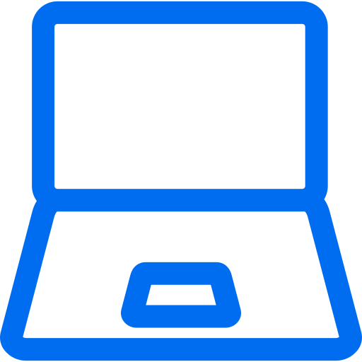 laptop Generic Simple Colors icoon